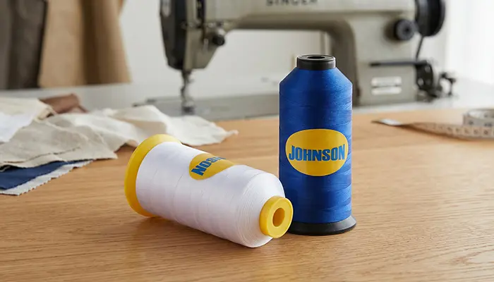 تقدم شركة Johnson Textile خيوط خياطة بوليستر عالية الأداء