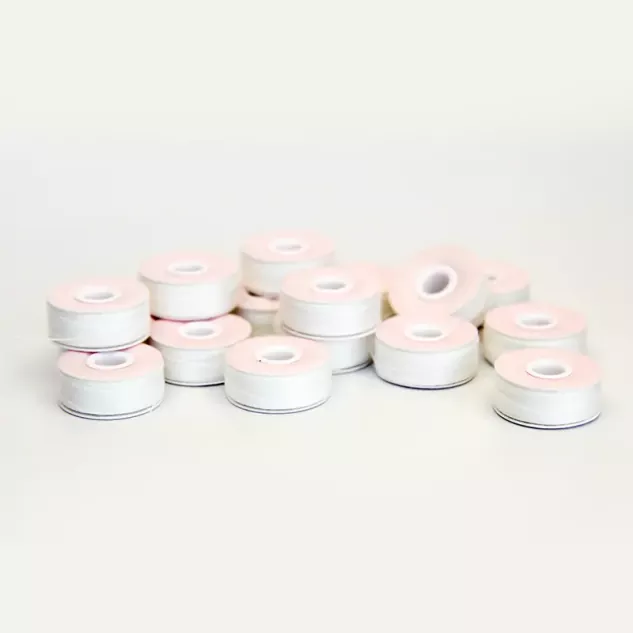 بكرات ملفوفة مسبقًا، خيط 75D/2 (ساطع أو شبه باهت)